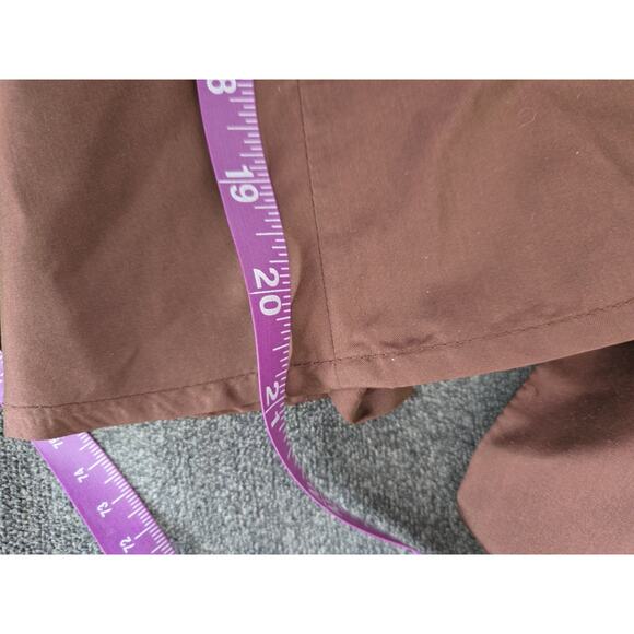 Vtg 90s Silk Taffeta Ruffle Frill Collar Belted Evening Blouse J. Peterman Sz 10 - Picture 11 of 11